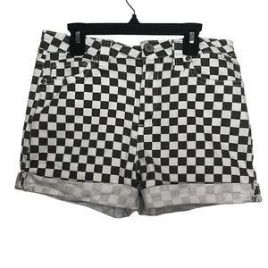 Dickies Checkered Cuffed Shorts